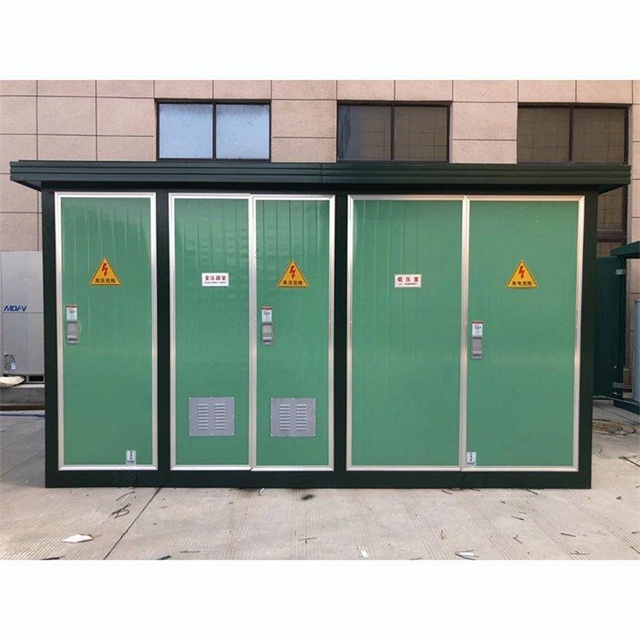 沅陵1600KVA欧式箱式变压器